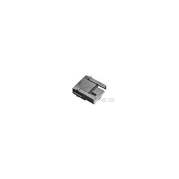 Te Connectivity Board Connector, 4 Contact(S), 1 Row(S), Male, Crimp Terminal, Black Insulator, Plug 2-172211-4 - main